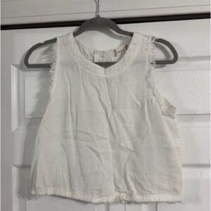 Altar'd State Cream Sleeveless Camisole